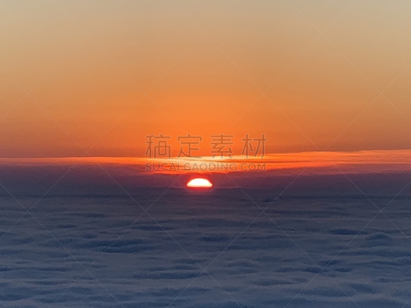 自然美,黎明,山,云景,曙暮光,环境,云,中国,夏天,户外