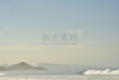 山脉,波浪,墨西哥,太平洋,下加利福尼亚州,地形,风景,天空,水平画幅,无人
