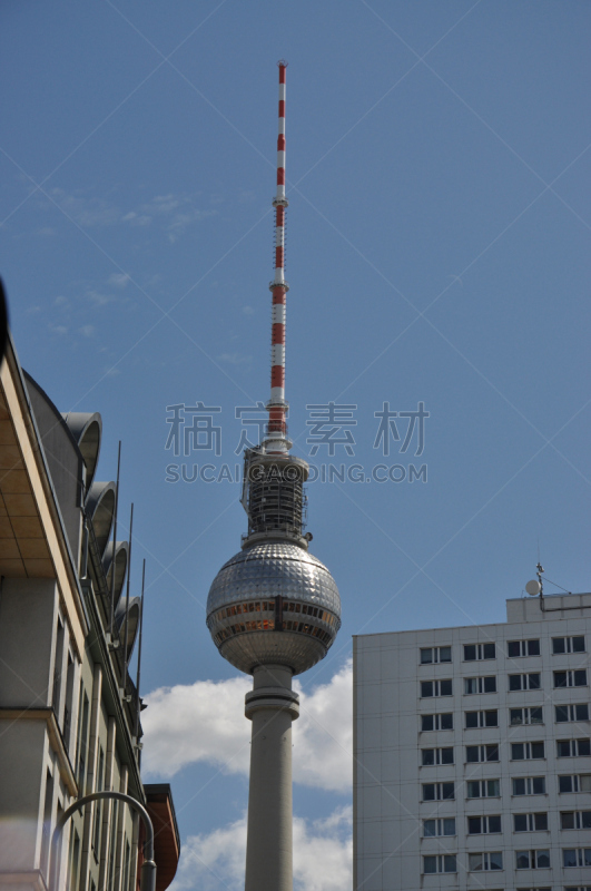 柏林,柏林电视塔,垂直画幅,建筑,无人,亚历山大广场,城市,德国,摄影