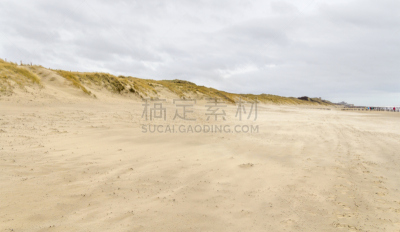 海岸地形,海滩,风景,自然,滨草,簇叶从生的,度假胜地,水平画幅,地形,沙子