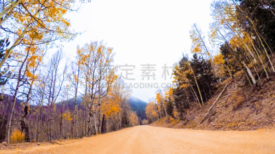 山,公路,视角,视点,科罗拉多斯普林斯,户外,山脉,科罗拉多州,自然,埃尔帕索