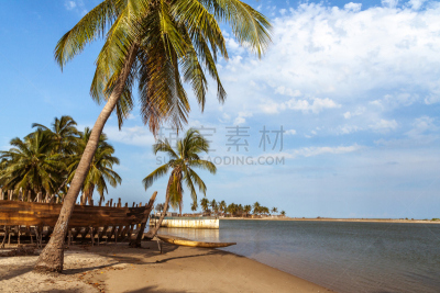 造船厂,乡村,水,水平画幅,云,沙子,海港,传统,古老的,沙洲