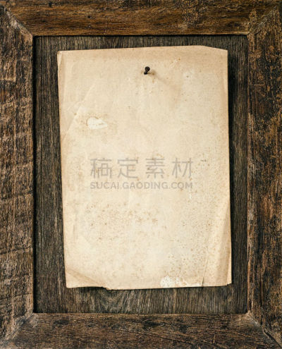 布告,钉子,木制,古董,边框,古典式,钉住,平衡折角灯,生锈的,复古