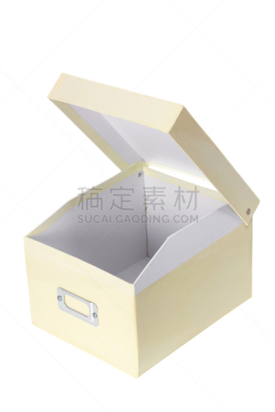 纸箱,垂直画幅,器材箱,无人,盖子,白色背景,纸板,盒子,背景分离,空箱子
