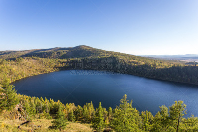 风景,火山湖,森林,与众不同,天空,东亚,湖,自然的窗子,阿里山风景区,彩色图片