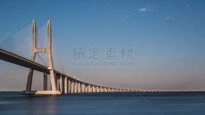 瓦斯科·达·伽马大桥,里斯本,塔霍河,河岸,纪念碑,旅游目的地,水平画幅,无人,户外,城市