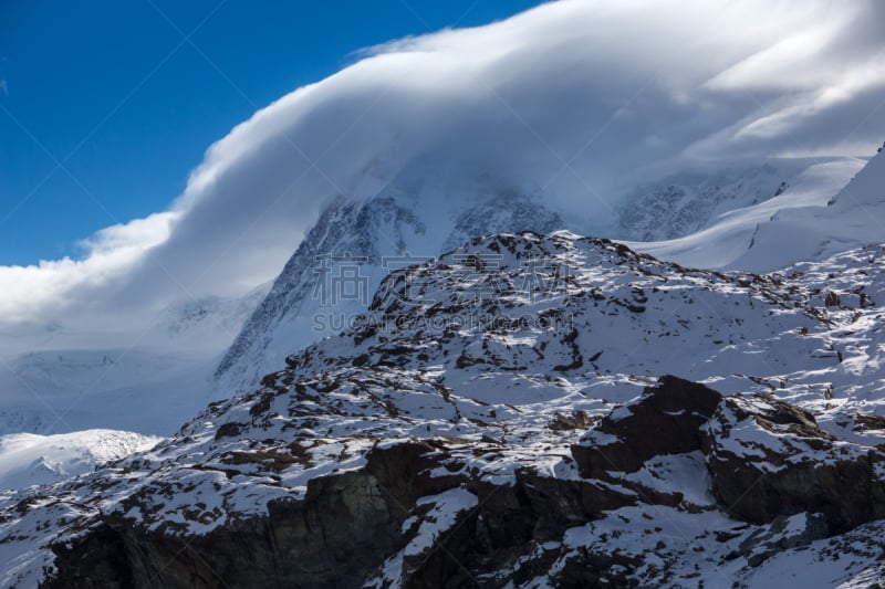 马特洪峰,瑞士阿尔卑斯山,瑞士,云,策尔马特,瓦莱斯州,天空,雪,白色,高处