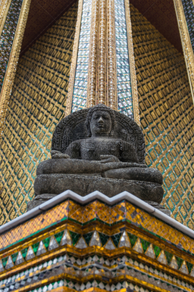 玉佛寺,佛,普拉考乌敦陶佛寺,小乘佛教,垂直画幅,禅宗,无人,班戈寇科省,僧院,泰国