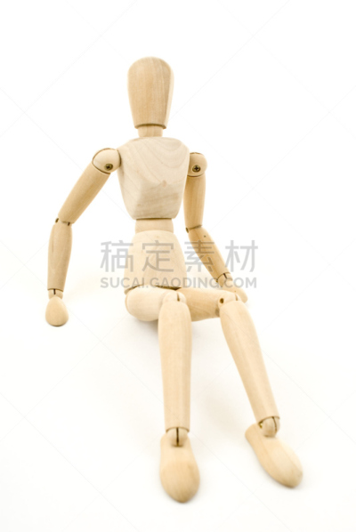 木制,男人,垂直画幅,组物体,仅成年人,部分,白色,彩色图片,小雕像,成年的