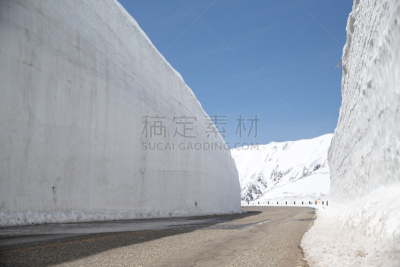 雪,日本,围墙,山,立黑山部阿尔卑斯山脉路线,富山县,水,天空,日本阿尔卑斯山脉,富山