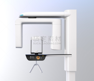 侧面视角,x光仪器,口腔卫生,分离着色,渐变背景,水平画幅,智慧,绘画插图,牙医,计算机制图