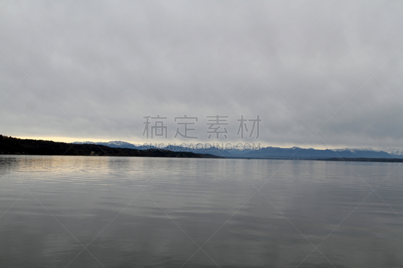 施塔恩贝格湖,斯塔恩博格,自然,旅游目的地,水平画幅,无人,欧洲,户外,湖,山脉