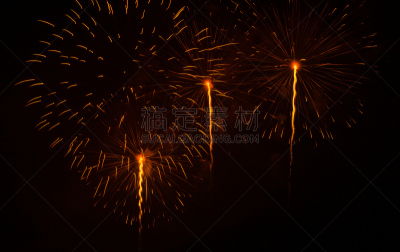 佩特雷,放焰火,希腊,伯罗奔尼撒,礼炮,天空,美,人造的,水平画幅,夜晚