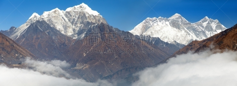 努子峰,洛子峰,风景,珠穆朗玛峰,岩面,山,坤布,雪,岩层,旅行者