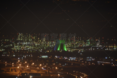 海法,夜晚,地形,wharfdale,核电站,发电站,货船,水,天空,英格兰