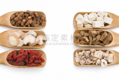 中医,对称,木匙,广藿香,紫苏,健康保健,红色,替代医药,多样,图像