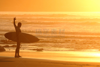 拉格伦堡,海浪,水,留白,沙子,夜晚,夏天,完美,男性,仅男人