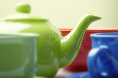 杯,茶壶,餐具,水平画幅,无人,纯净,组物体,饮料,特写,完美