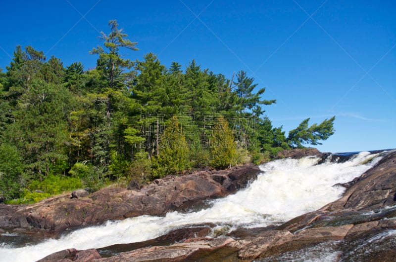 boundary waters canoe area,独木舟,明尼苏达,水,美国,水平画幅,瀑布,无人,户外,湖