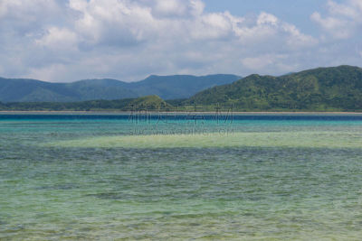 岛,看风景,冲绳县,西表岛,海岸线,当地著名景点,竹富町,纯净,夏天,海滩