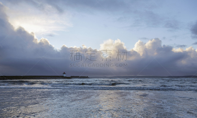 海港,灯塔楼,组图,水平画幅,无人,当地著名景点,威尔士,早晨,建筑外部,户外