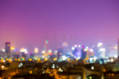 照明设备,运动模糊,城市,曼谷,背景,美,水平画幅,夜晚,无人,曙暮光