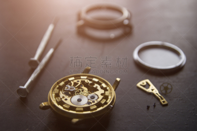 钟表匠,表,车间,贞德,古董,水平画幅,古老的,古典式,珠宝,时间