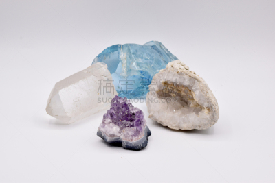 宝石,化石,白色,水平画幅,古老的,玛瑙,石材,图像,紫水晶,钻石