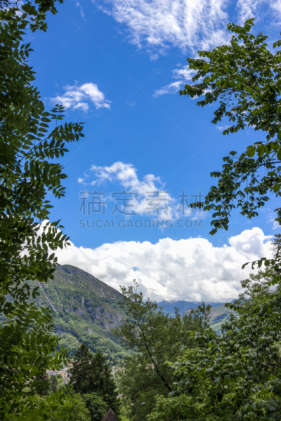 卢尔德,宝丽丝山脉,山,法国,五月,自然美,风景,自然,垂直画幅,地形
