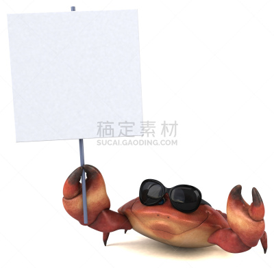 绘画插图,螃蟹,乐趣,水平画幅,膳食,海产,夏天,卡通,锯缘青蟹,晚餐
