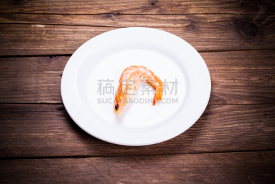黑色虎虾,煮食,水平画幅,无人,开胃品,膳食,海产,熟食店,特写,清新