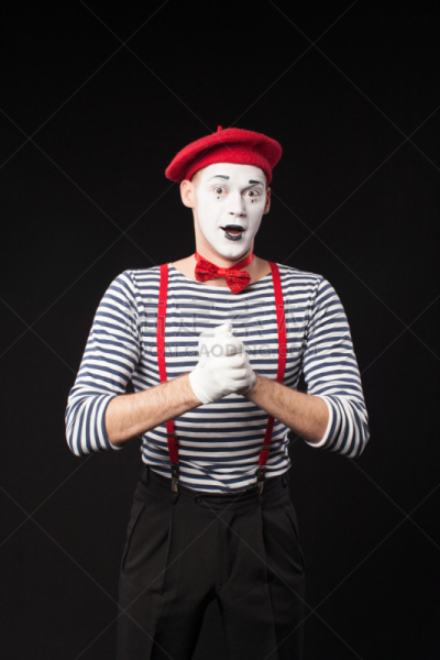 哑剧,垂直画幅,艺术家,男性,仅男人,仅成年人,想法,青年人,白色,人的脸部