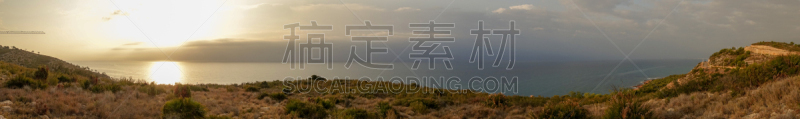 全景,自然,图像,海洋,美,无人,地平线,水,水平线,背景
