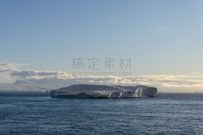 平顶冰山,南极洲,水,美,气候,水平画幅,雪,太空,偏远的,北美