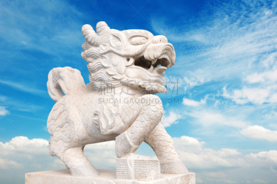 麒麟,刺刀,灵性,水平画幅,无人,符号,泰国,龙,雕塑