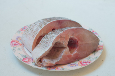 生食,罗非鱼,鱼片,水平画幅,无人,膳食,特写,柠檬,淡水,肉
