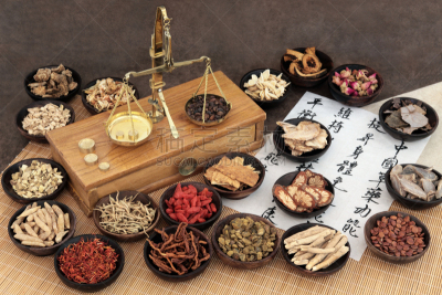 中医,和纸,中文,水平画幅,无人,黄铜,秤,健康,植物,汉字