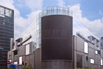 围墙,发光二级管,led灯,投影屏幕,布告栏,显示器,建筑外部,建筑业
