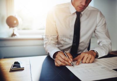金融顾问,男商人,文档,校对,商人,商务,工作