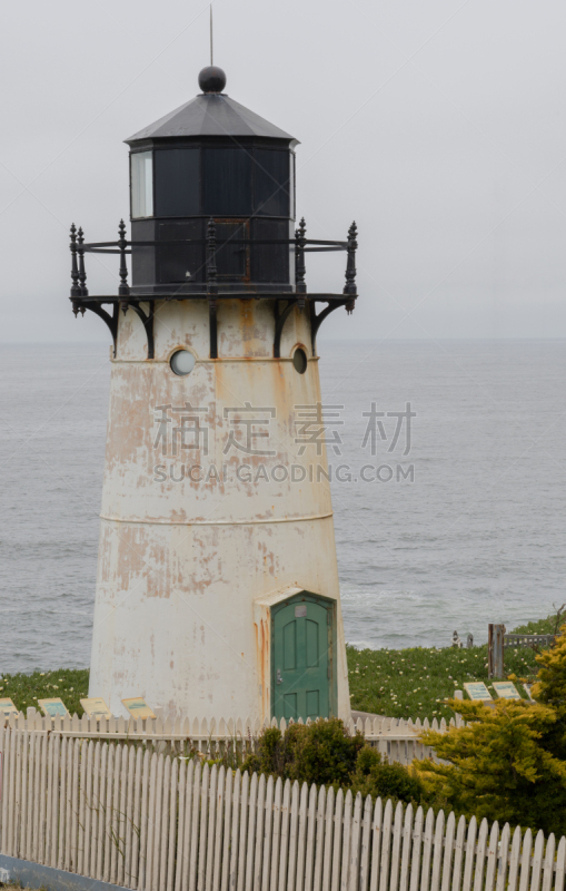 灯塔楼,铁路枢纽,圣马特奥县,海岸安全人员,海上建筑,灯塔,旧金山湾区,垂直画幅,酒店,海岸地形