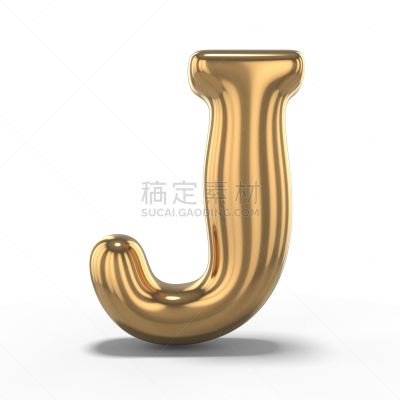 三维图形,英文字母j,气球,充气品,分离着色,白色背景,背景分离,美术工艺,字母,风