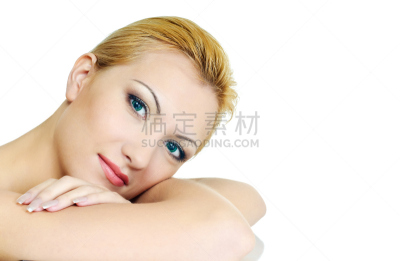 美,彩妆,水平画幅,美人,纯净,头发特征,化妆用品,白人,眉毛,仅成年人