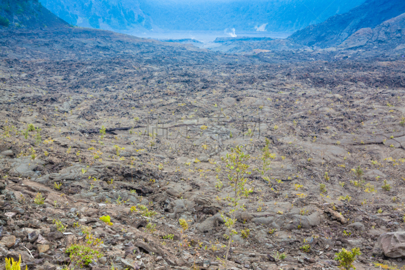 Crater floor