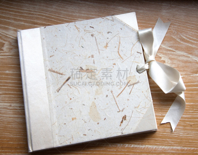 留言簿,木制,婚礼客人,宾客,白色,水平画幅,无人,缎带,书,帆布