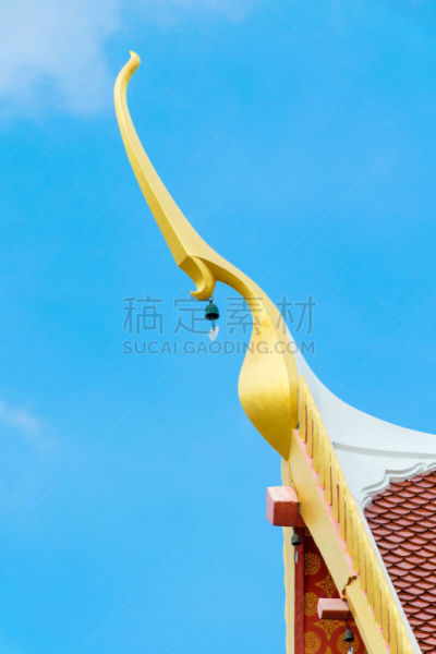 山形墙,建筑,泰国,合唱团,垂直画幅,宁静,户外,僧院,过去,佛塔