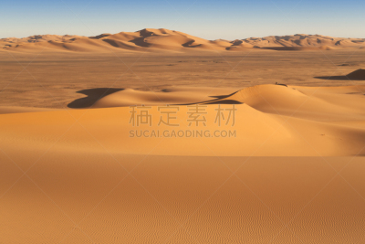 奥巴里沙海,永远,乌巴里区域,费赞（利比亚西南区域）,利比亚沙漠,利比亚,撒哈拉沙漠,水平画幅,山,沙子