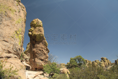 岩层,亚利桑那,胡都岩,稀裡嘩啦山脉,万岩柱,西,纪念碑,天空,公园,美国西部