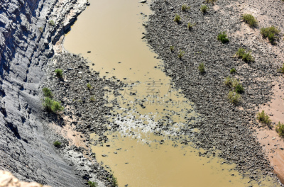 非洲,纳米比亚,鱼河峡谷,自然,全景,图像,纪念碑,峡谷,水,沙漠