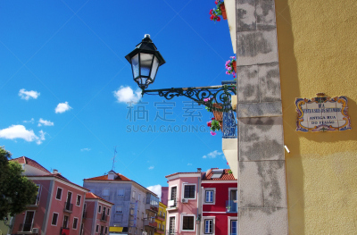 葡萄牙,外立面,传统,灯笼,城镇景观,著名景点,废墟,户外,天空,建筑