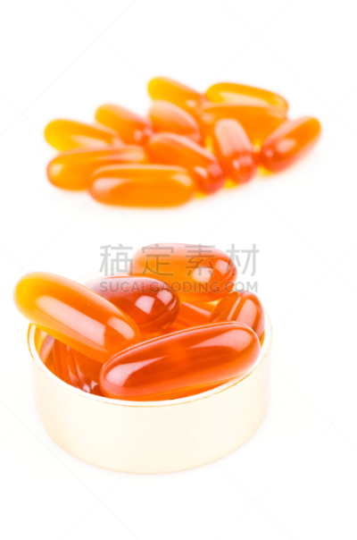 胶囊,柔和,黄色,环境保护署,健康保健,浅的,剂量,药,垂直画幅,营养品